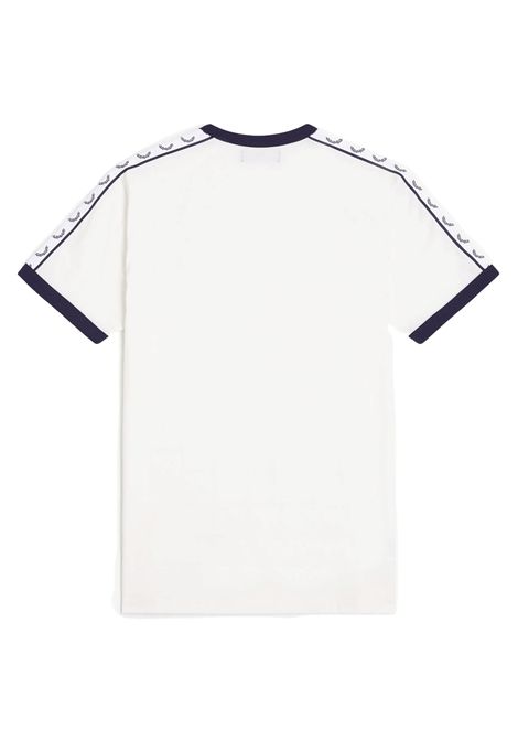 Fred Perry Taped Ringer Tee White Men FRED PERRY | T-shirt | M4620-129